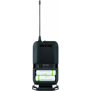SISTEMA INALAMBRICO SHURE CON MICROFONO P/INSTRUMENTO BLX14R/B98-J11